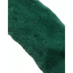 Green Mink Fur Collar Women Neck Wrap Scarf