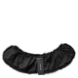 Black Fur Shawl Neck Wrap Cover Collar Scarf