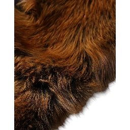 Brown Red Fox Fur Neck Warmer Winter Scarf