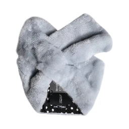 Powder Blue Mink Fur Neck Warmer Scarf