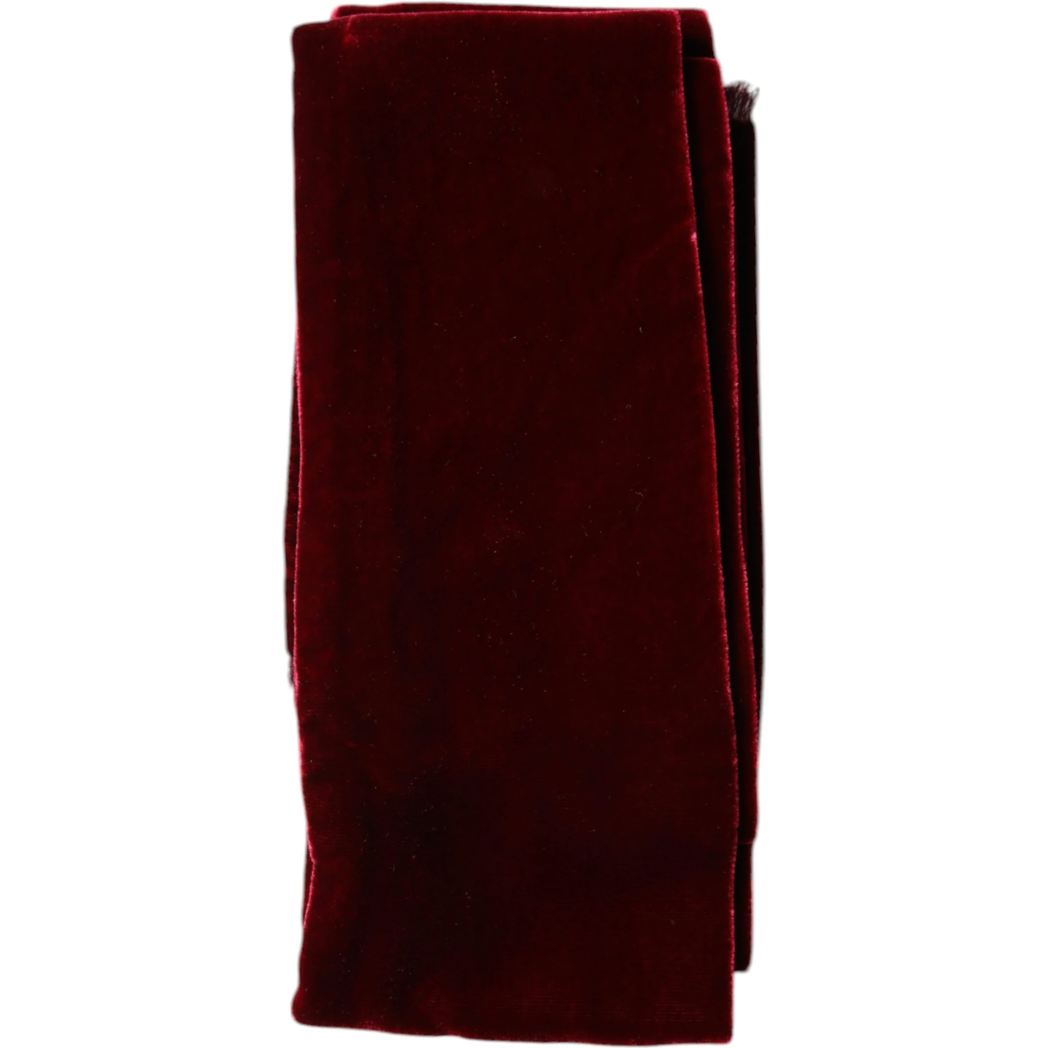 Bordeaux Cotton Silk Fringe Shawl Wrap Scarf