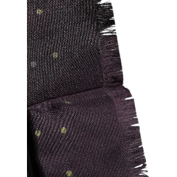 Purple Fantasy Silk Neck Wrap Shawl Scarf