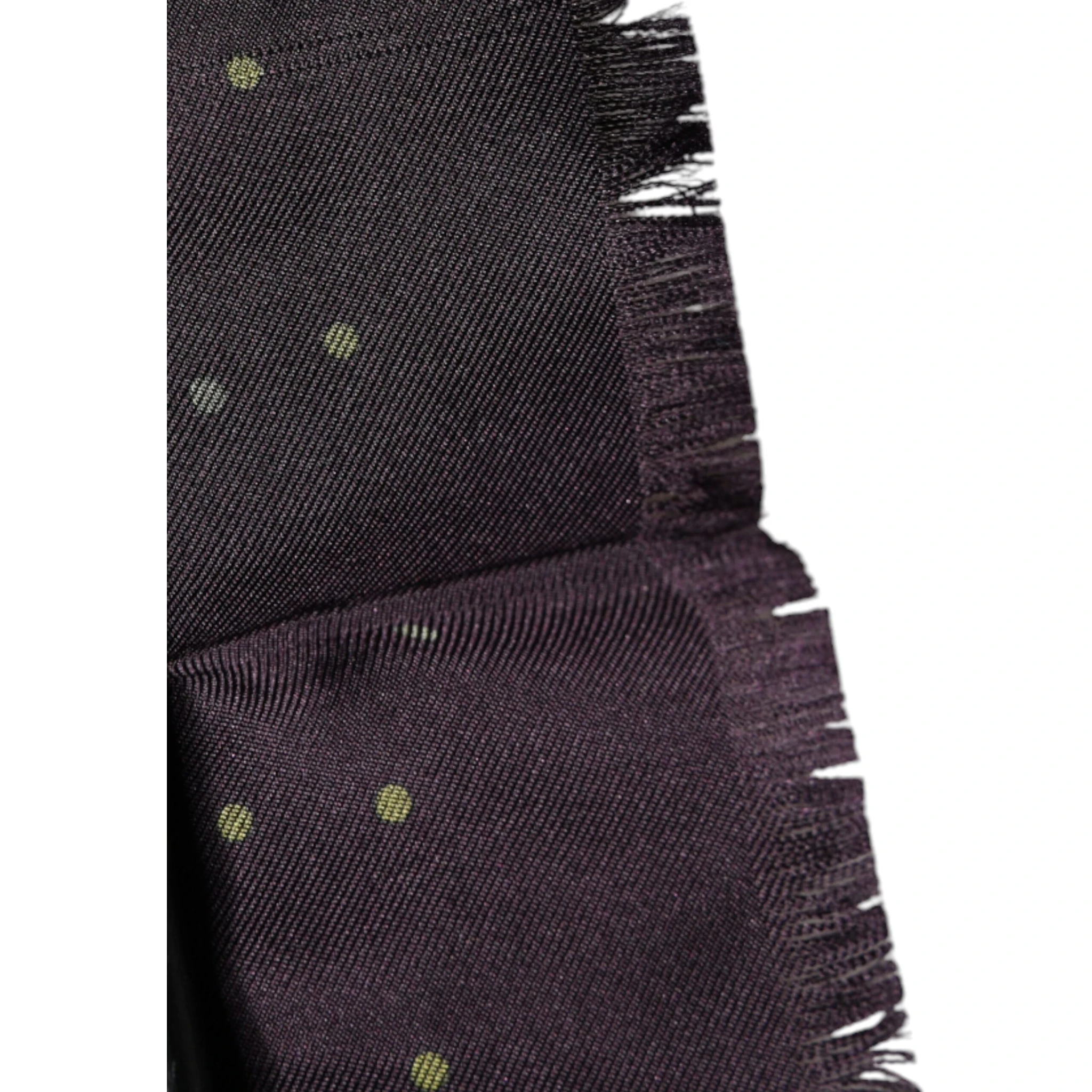 Purple Fantasy Silk Neck Wrap Shawl Scarf