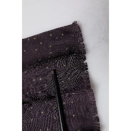 Purple Fantasy Silk Neck Wrap Shawl Scarf