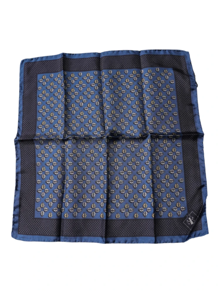 Blue Lady Bug Silk Square Handkerchief Scarf alternative