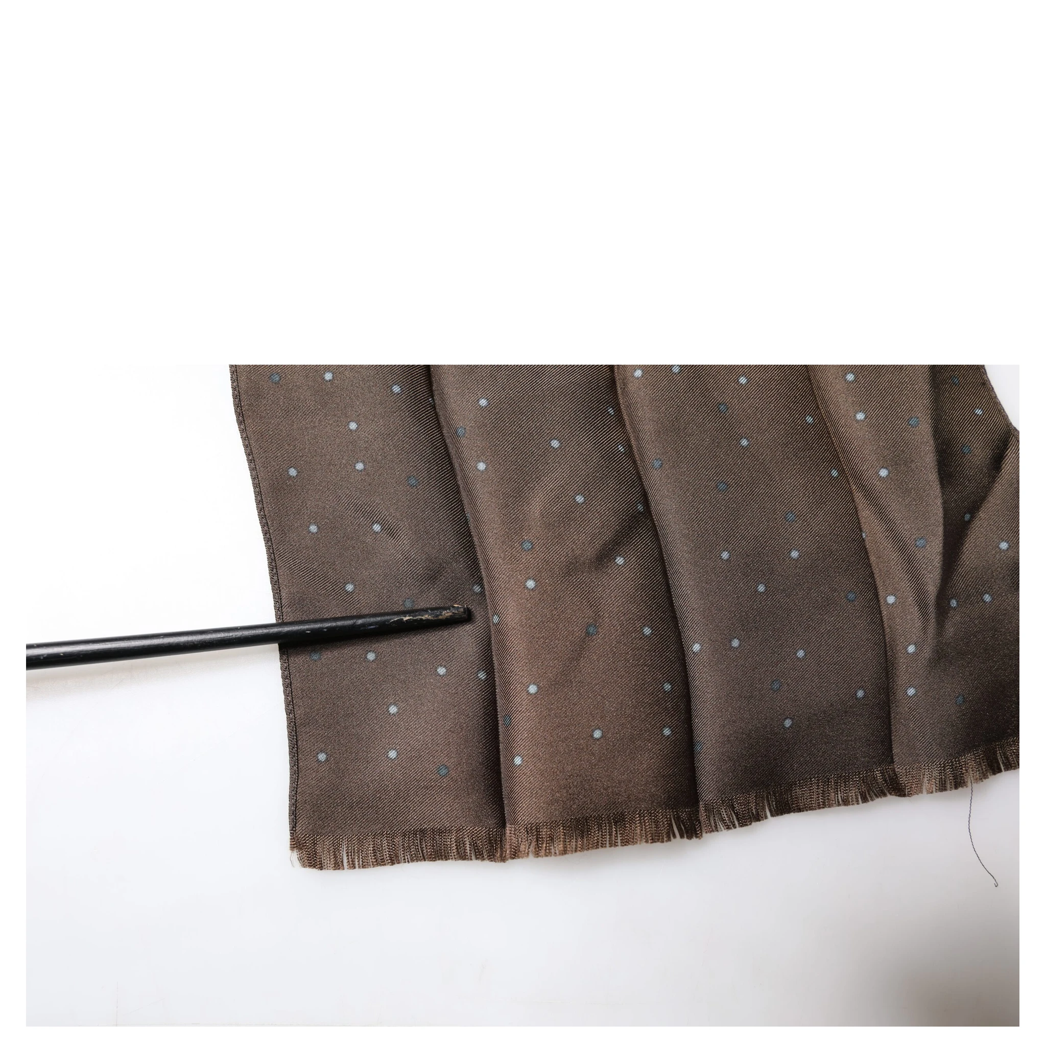 Brown Fantasy Silk Neck Wrap Shawl Scarf