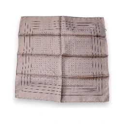 Pink Polka Dots Square Handkerchief Scarf
