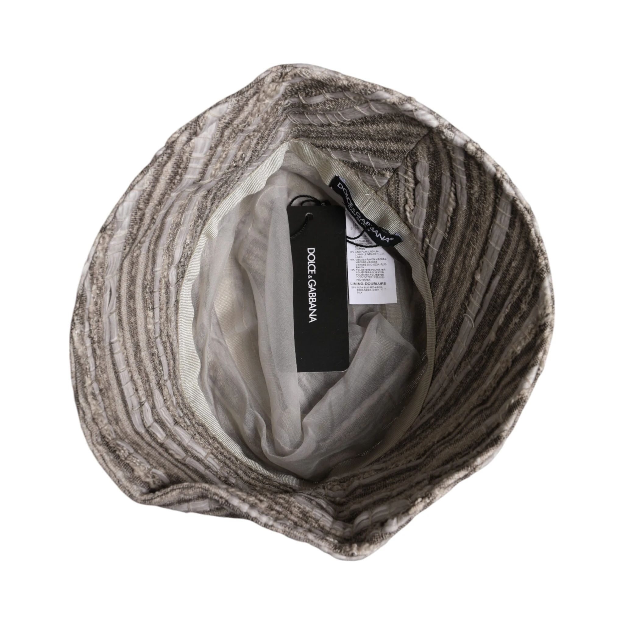 Multicolor Stripes Cotton Bucket Cap