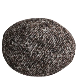 Brown Alpaca Wool Woven Bucket Hat