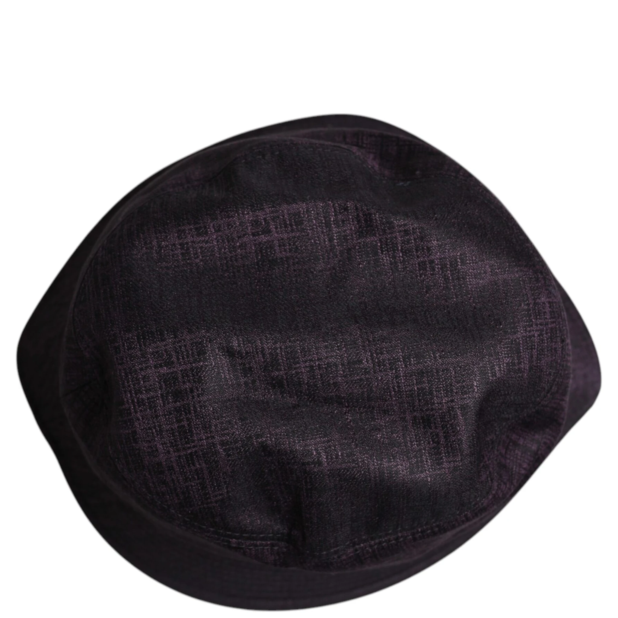 Black Wide Brim Nylon Bucket Hat