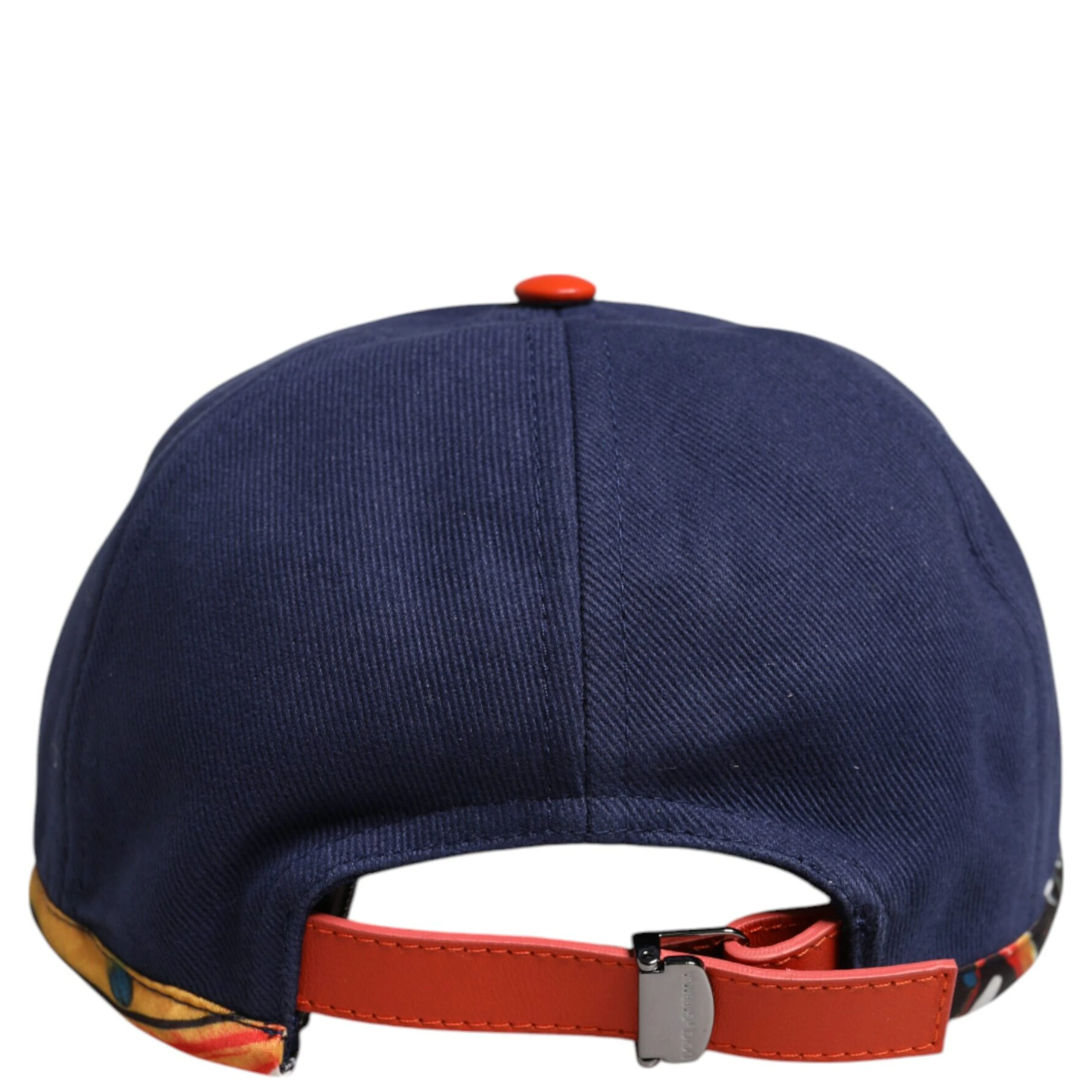 Blue Cotton 6 Panels Baseball Cap