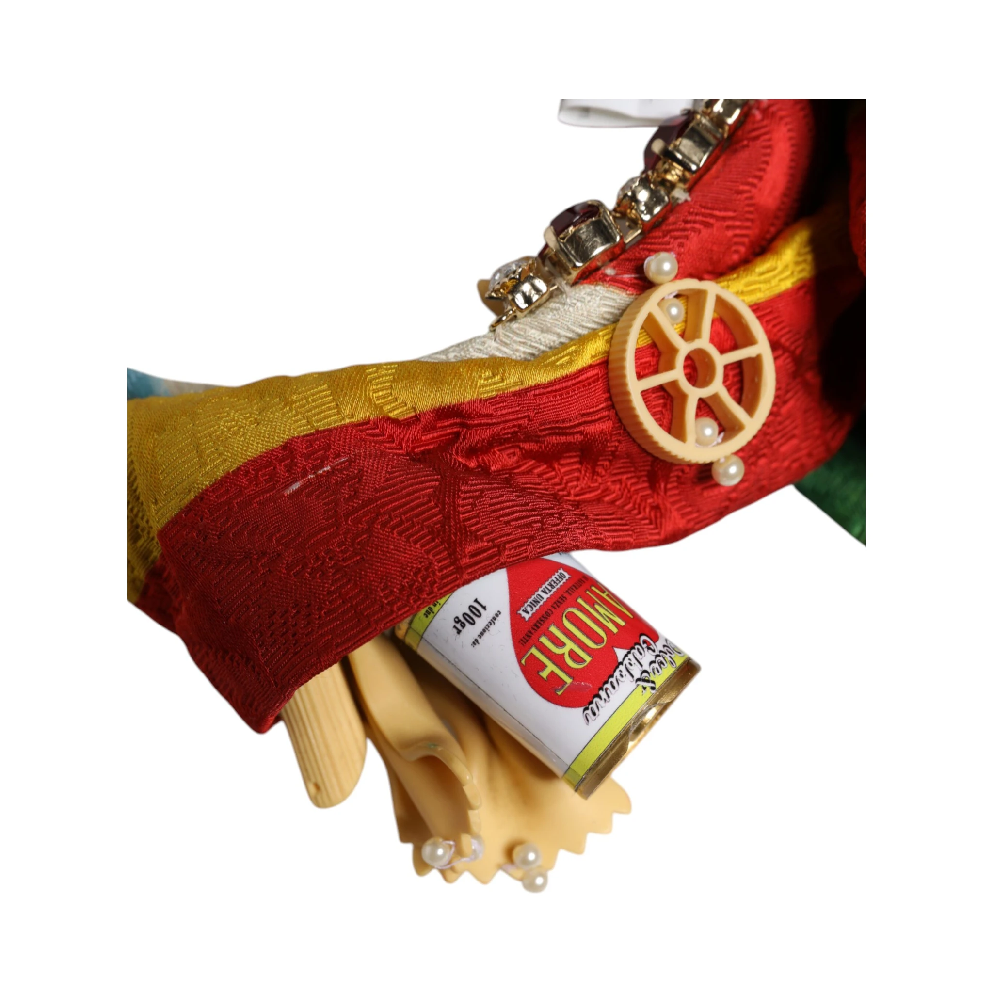 Multicolor Floral Crystal Embellished Diadem Headband