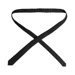 Black Circles Silk Adjustable Necktie Tie