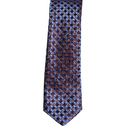 Multicolor Circles Silk Adjustable Necktie Tie