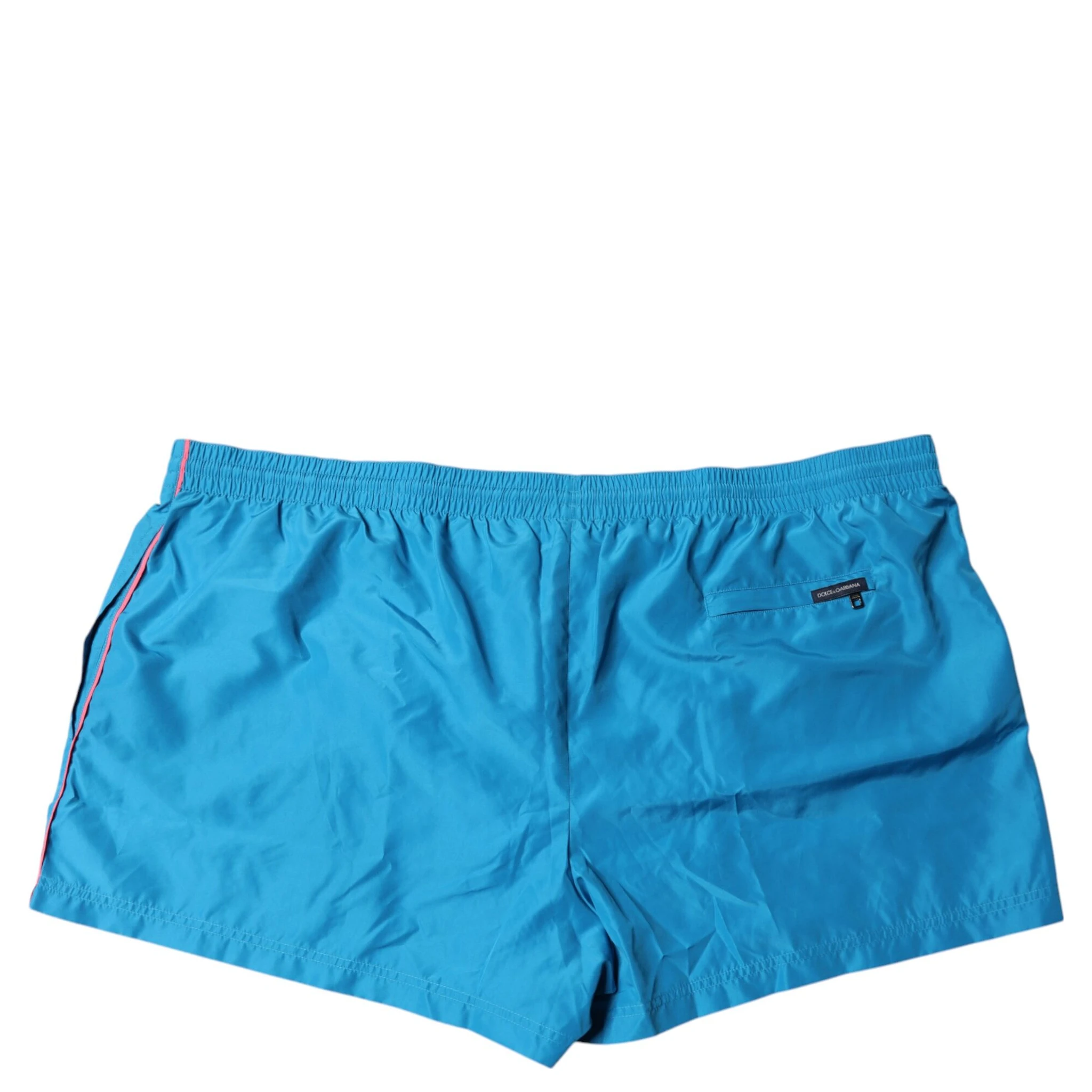 Turquoise Logo Beachwear Shorts 2Pc Swimwear