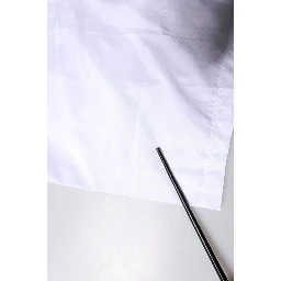 White Stripes Beachwear Shorts 2 Pc Swimwear