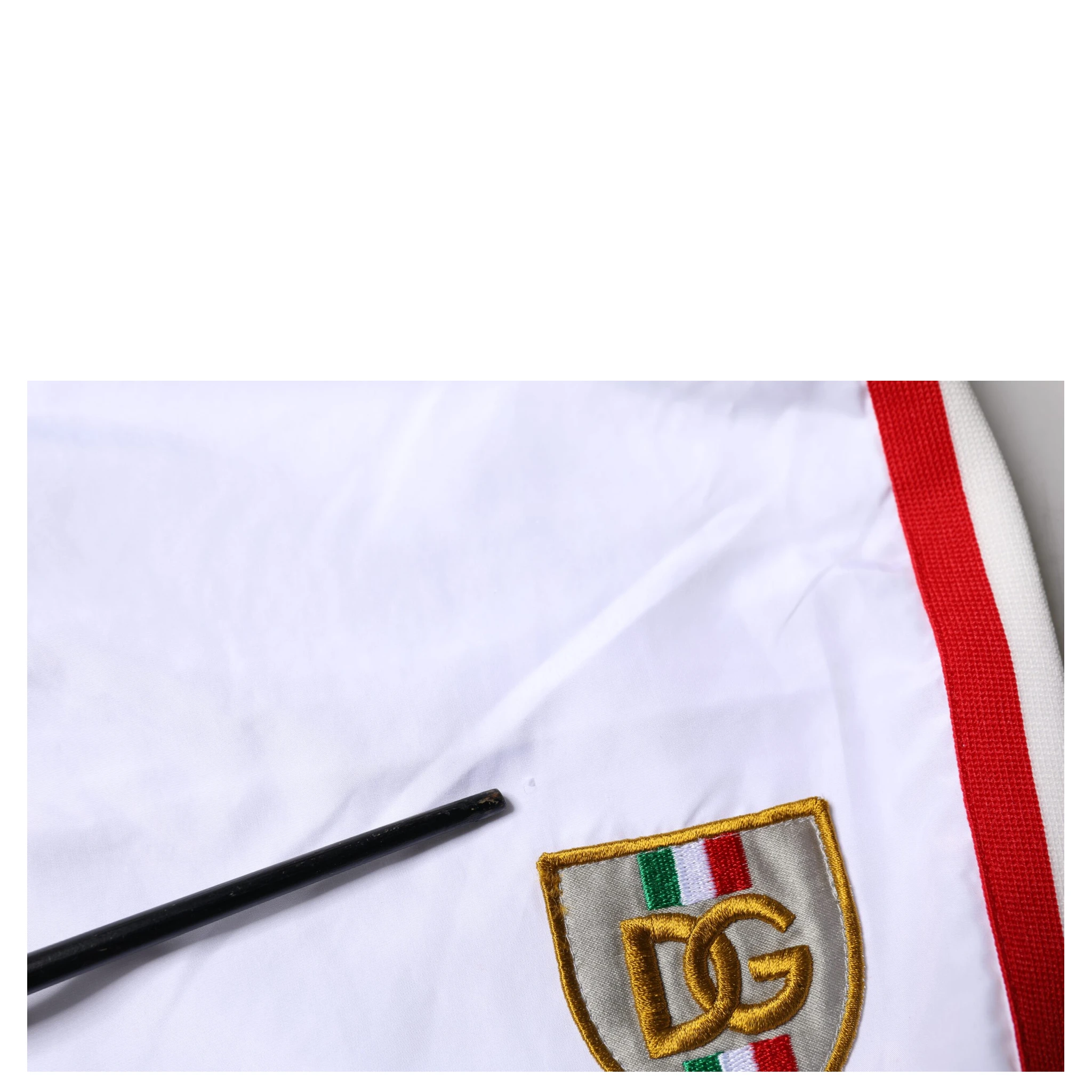 White Stripes Beachwear Shorts 2Pc Swimwear