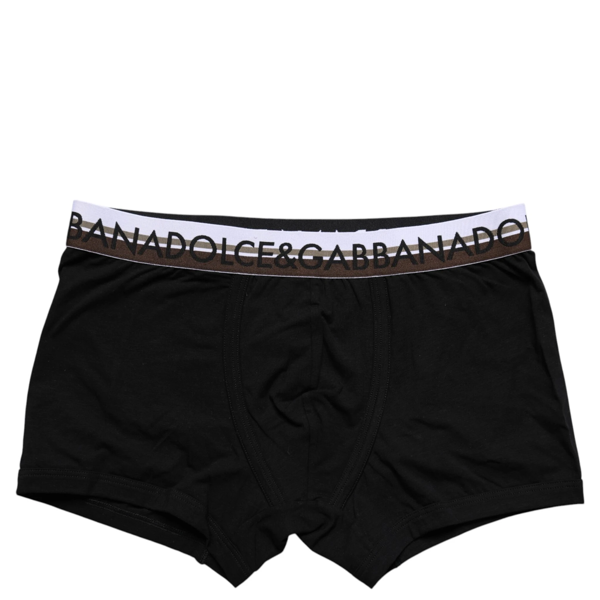 Black Cotton Stretch Regular Boxer Underwear