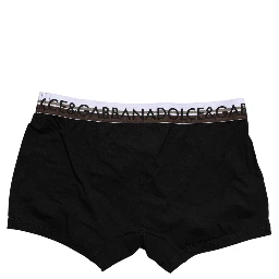 Black Cotton Stretch Regular Boxer Underwear