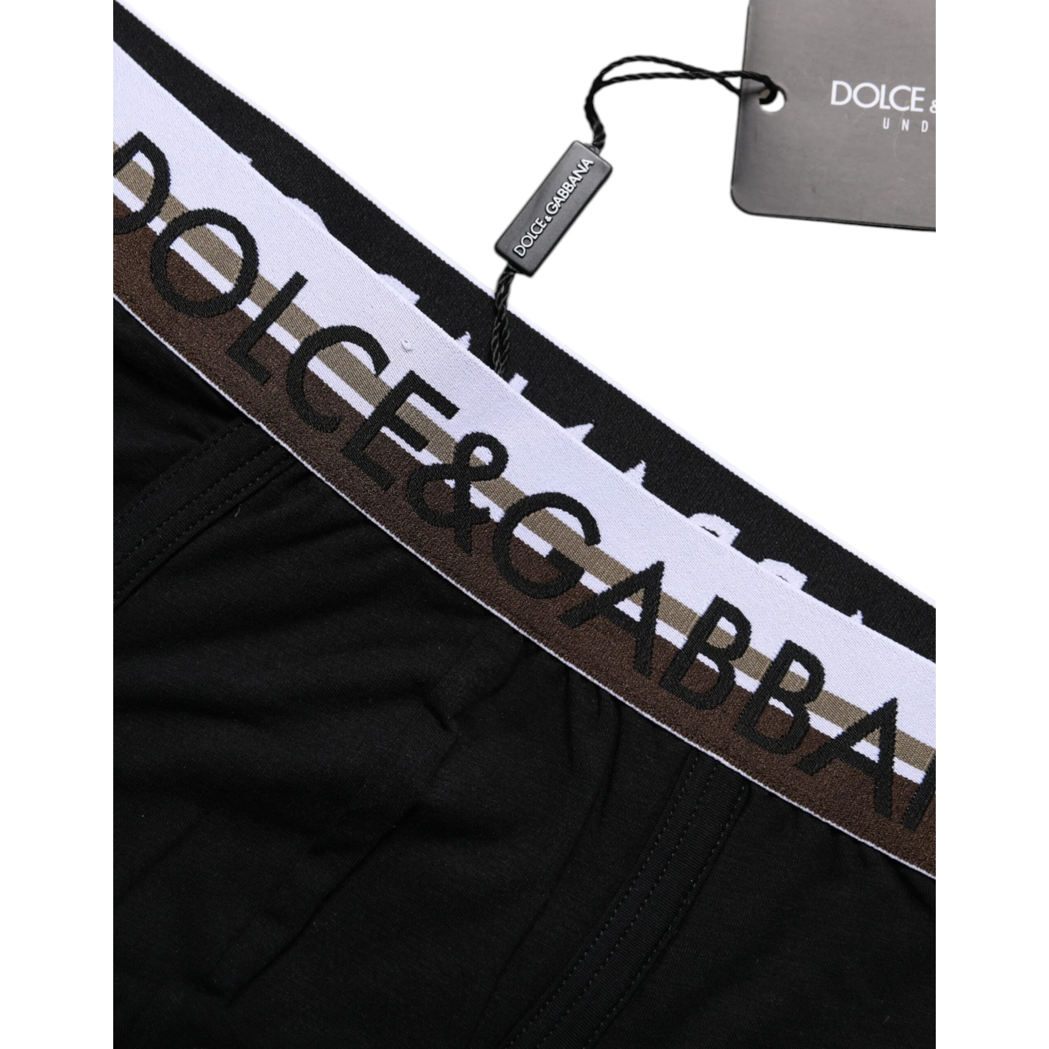 Black Cotton Stretch Regular Boxer Underwear
