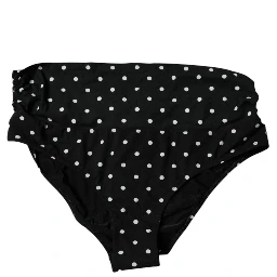 Black Polka Dot Swimsuit Bikini Bottom Swimwear