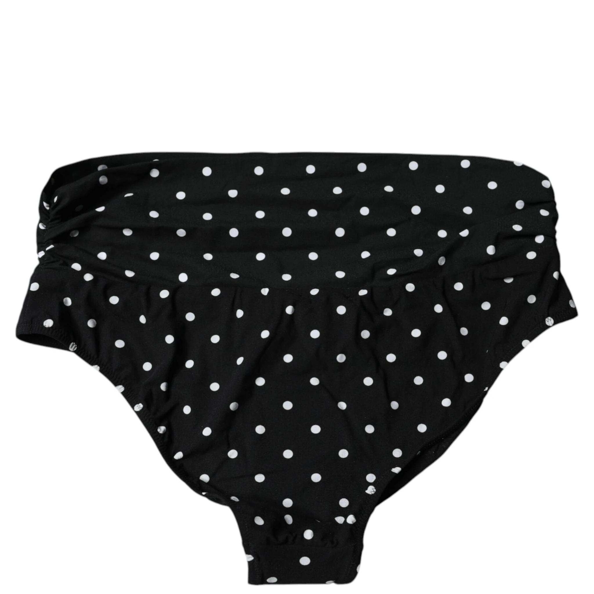 Black Polka Dot Swimsuit Bikini Bottom Swimwear