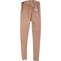 Nude Beige Logo Lace Lingerie Pants Underwear