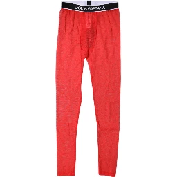 Red Logo Lace Lingerie Tight Pants Underwear