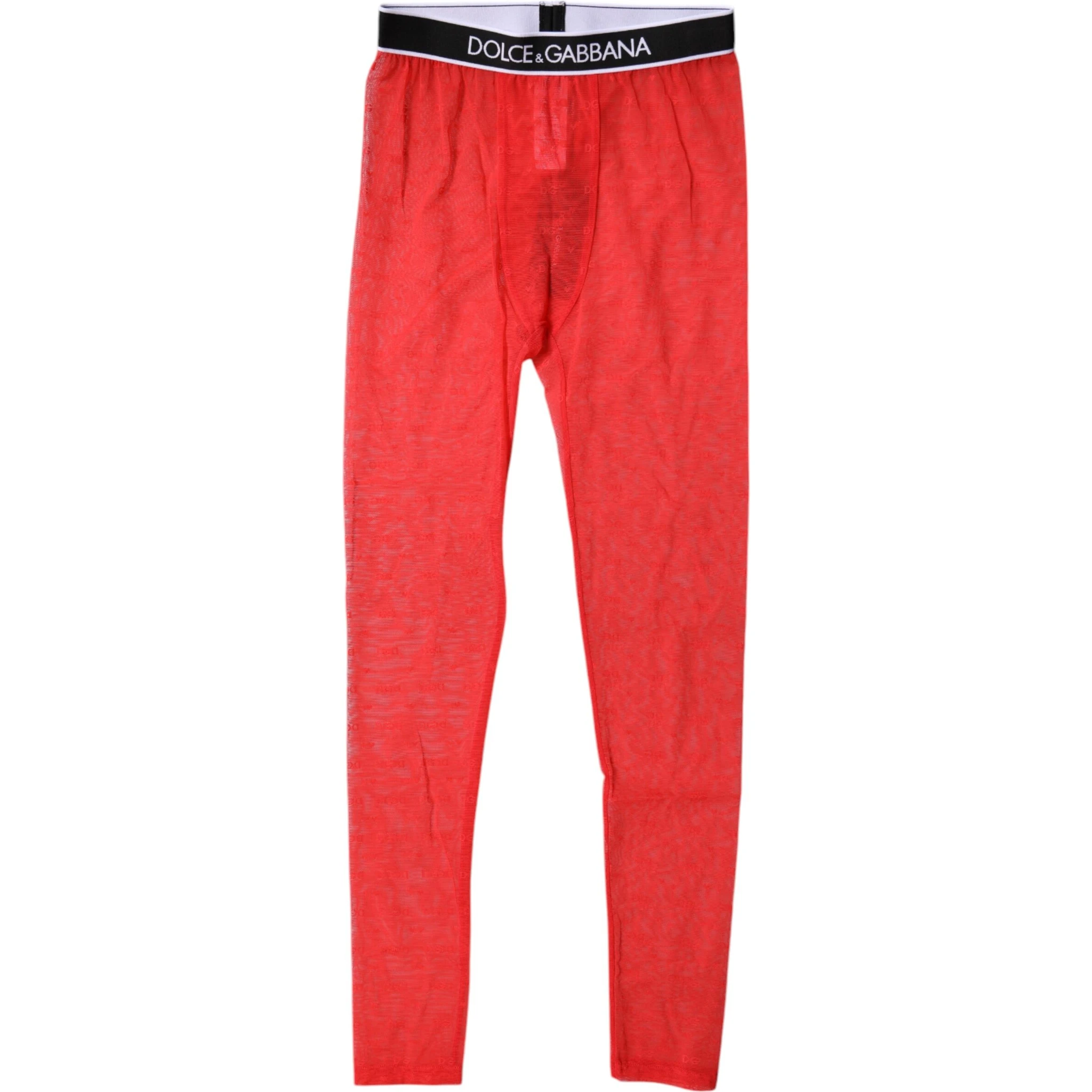 Red Logo Lace Lingerie Tight Pants Underwear