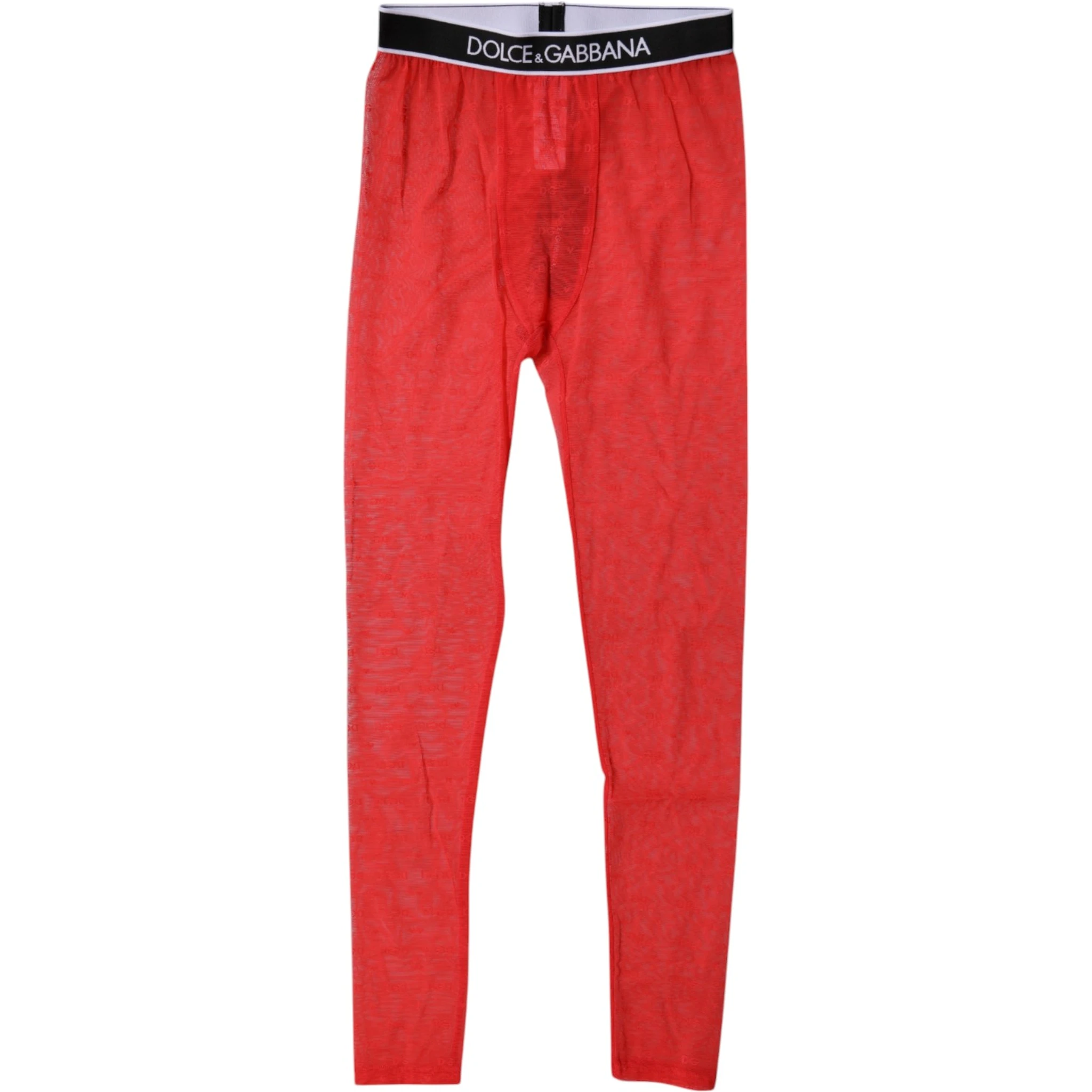 Red Logo Lace Lingerie Tight Pants Underwear