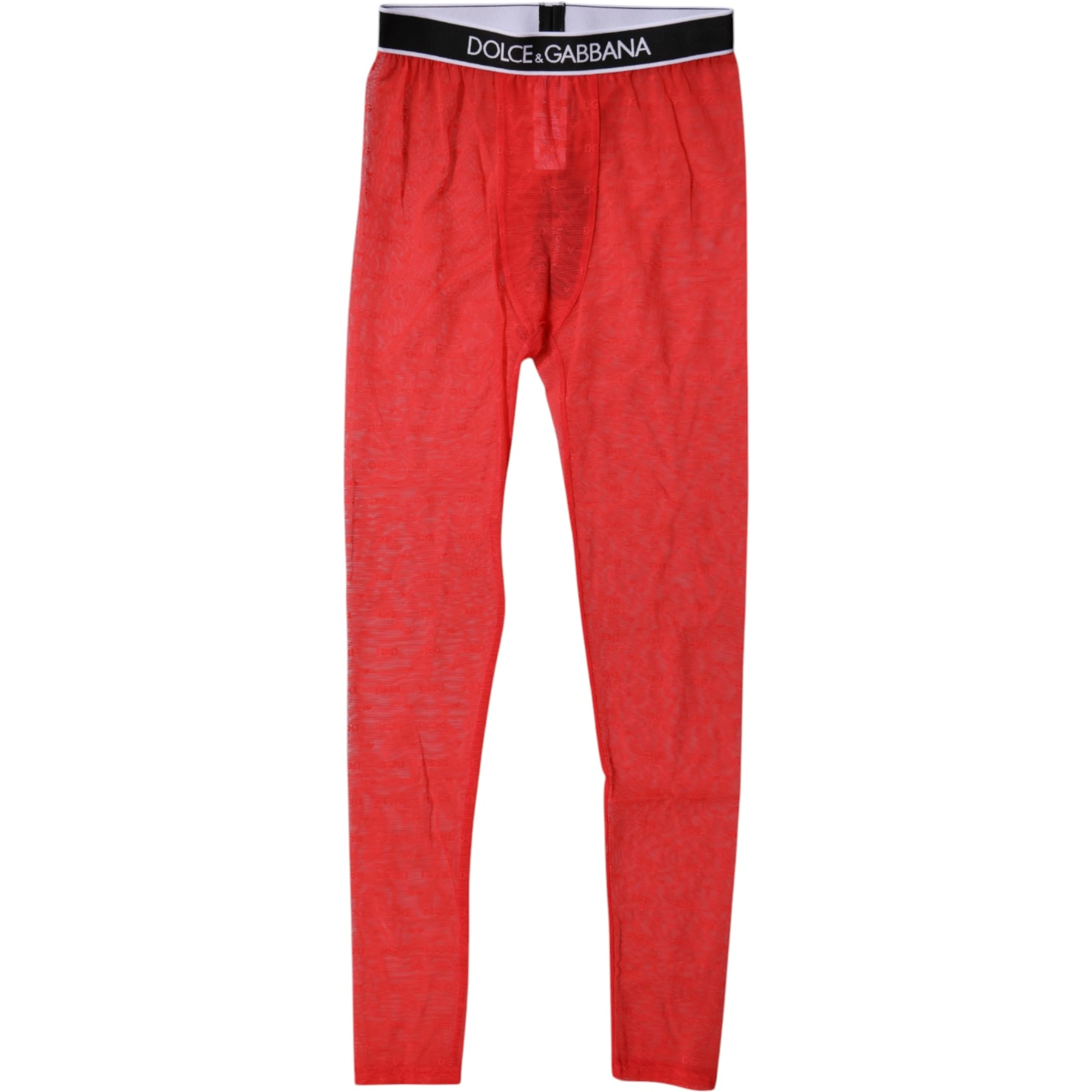 Red Logo Lace Lingerie Tight Pants Underwear