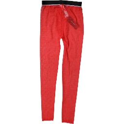 Red Logo Lace Lingerie Tight Pants Underwear