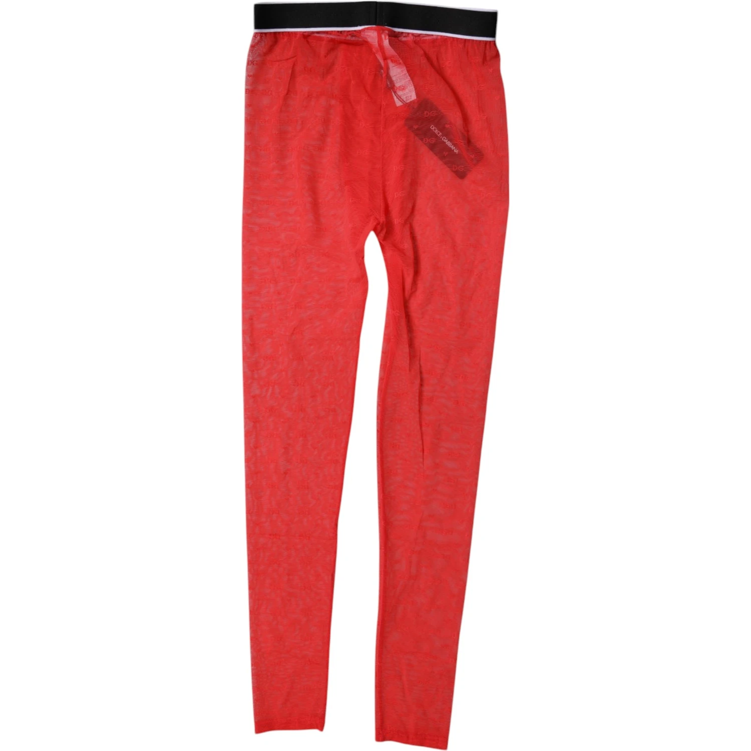 Red Logo Lace Lingerie Tight Pants Underwear