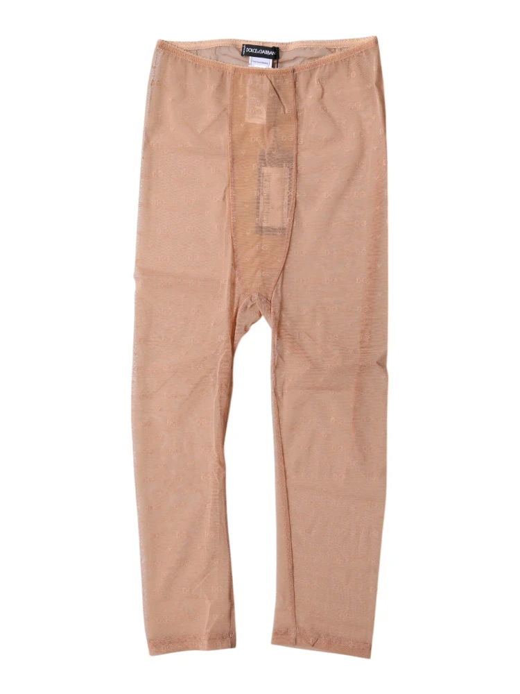 Brown Logo Lace Lingerie Cropped Tight Underwear alternative