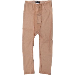 Brown Logo Lace Lingerie Cropped Tight Underwear