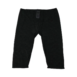 Black Logo Lace Lingerie Cropped Tight Underwear