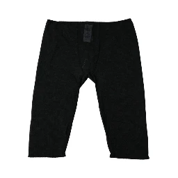 Black Logo Lace Lingerie Cropped Tight Underwear