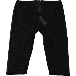 Black Logo Lace Lingerie Cropped Tight Underwear