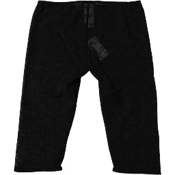 Black Logo Lace Lingerie Cropped Tight Underwear