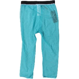 Light Blue DG Logo Nylon Cropped Tights Underwear