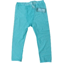 Blue Logo Lace Lingerie Cropped Tight Underwear