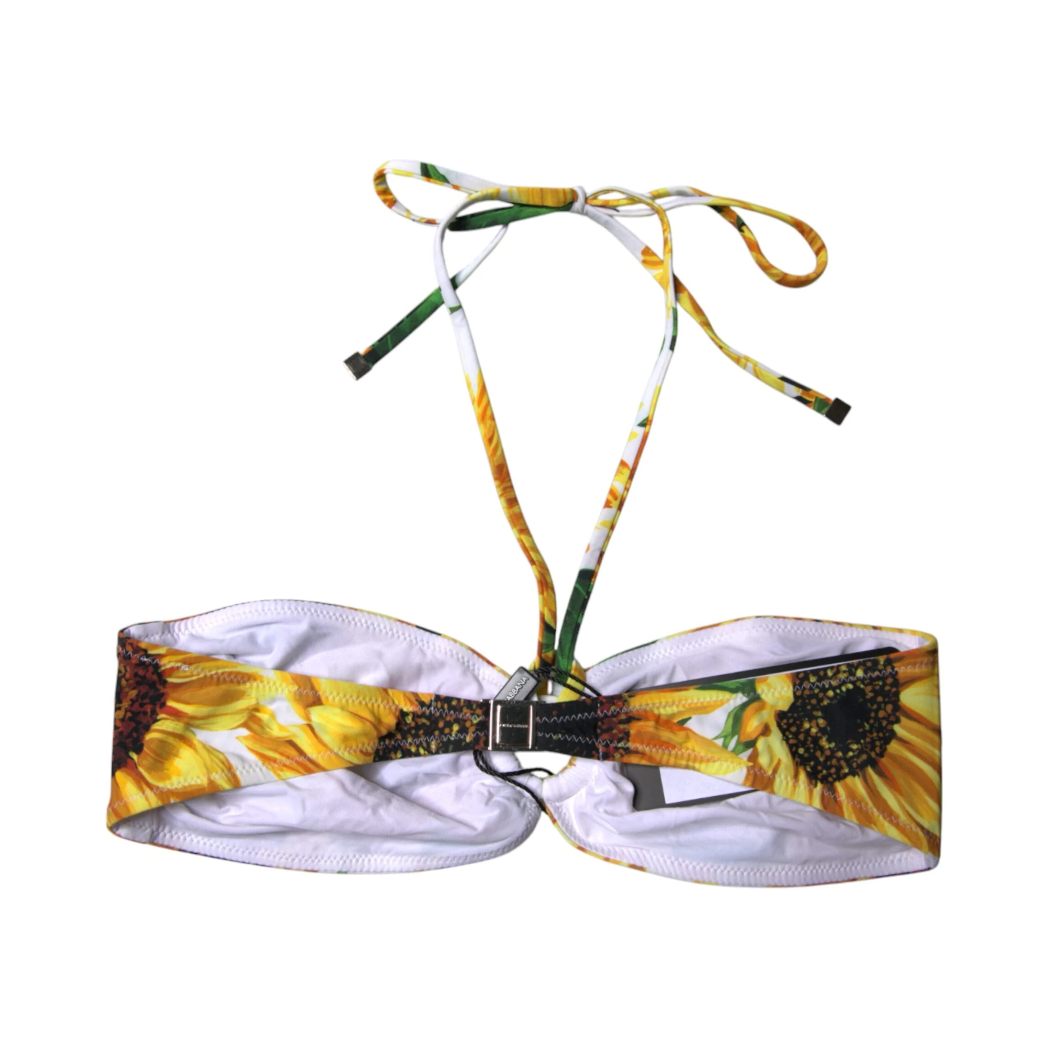 Multicolor Floral Halter Beachwear Bikini Top Swimwear