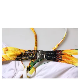 Multicolor Floral Halter Beachwear Bikini Top Swimwear