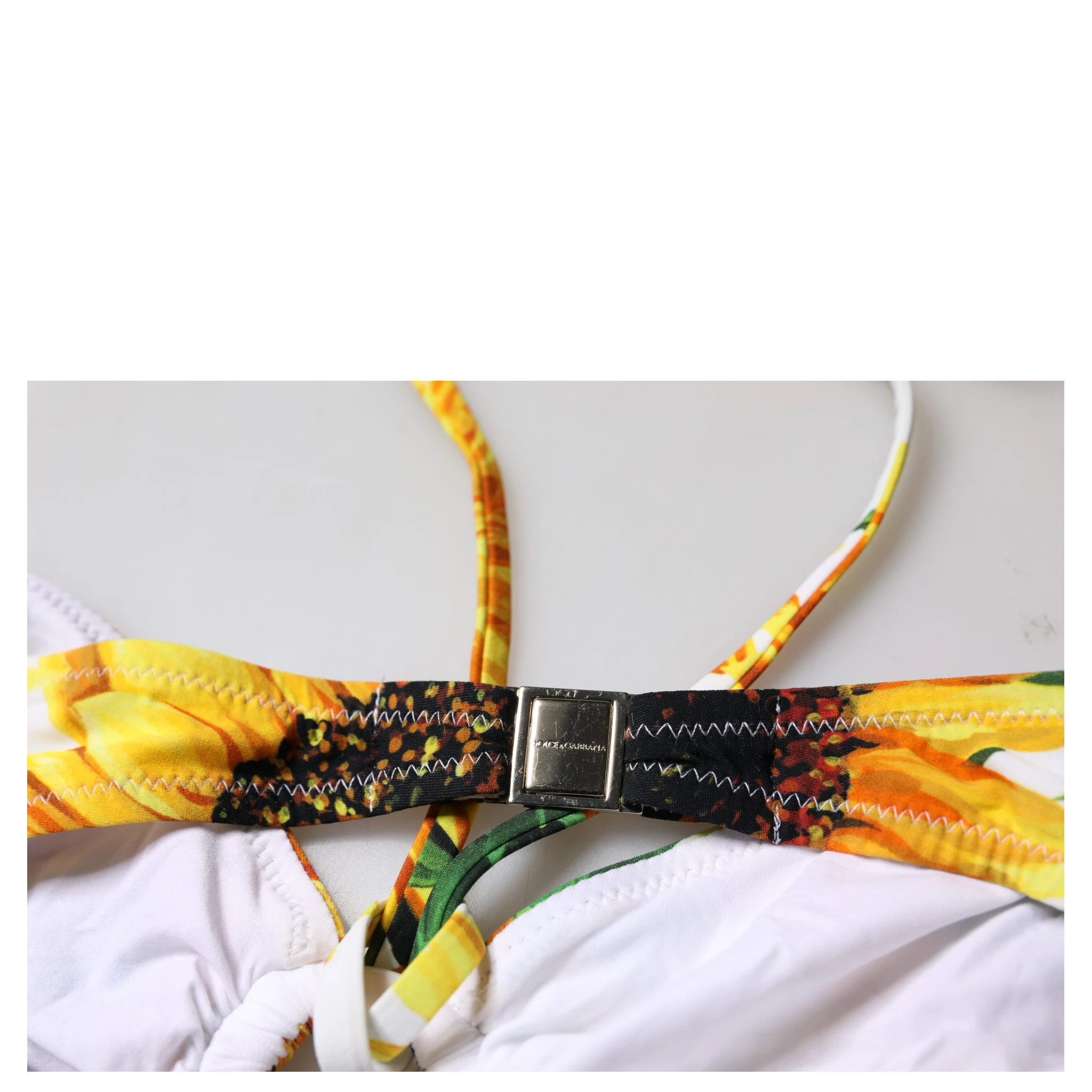 Multicolor Floral Halter Beachwear Bikini Top Swimwear