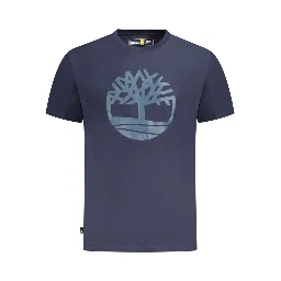 Blue Cotton T-Shirt