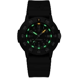Black Rubber Sport Watch