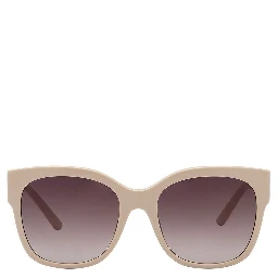 Beige Metal Sunglasses