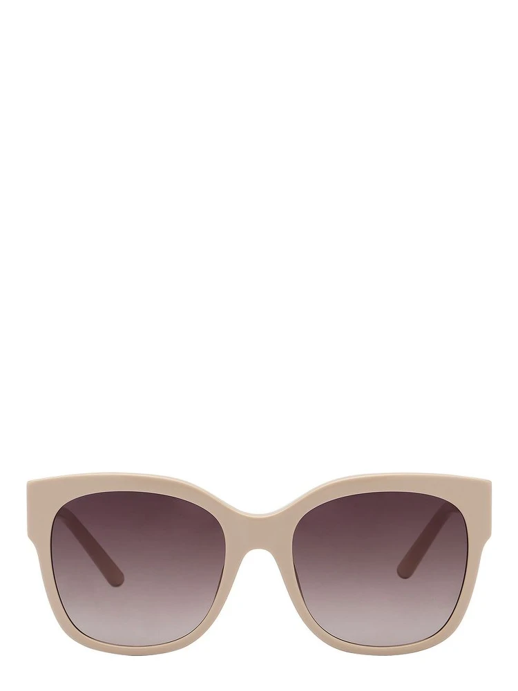 Beige Metal Sunglasses alternative