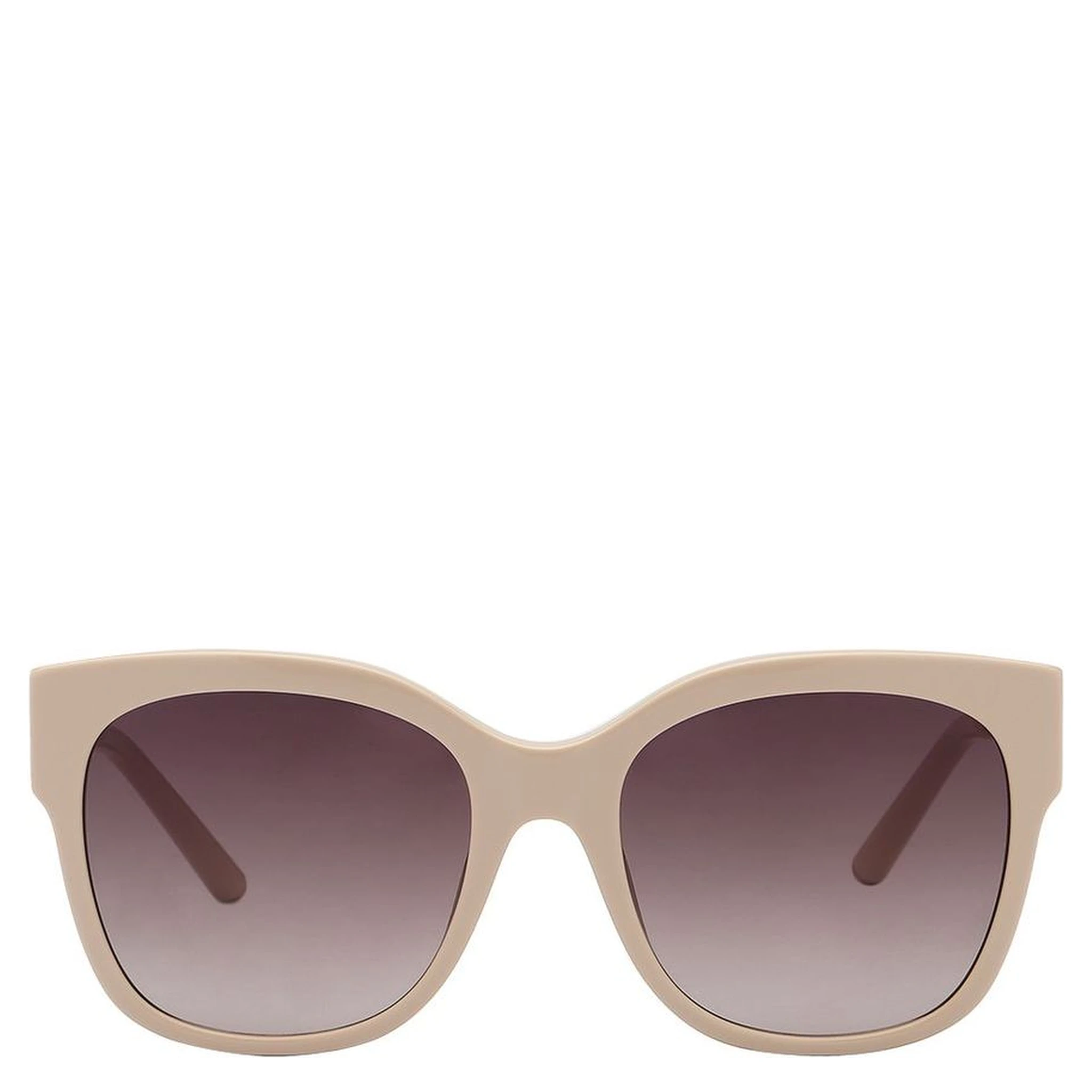 Beige Metal Sunglasses