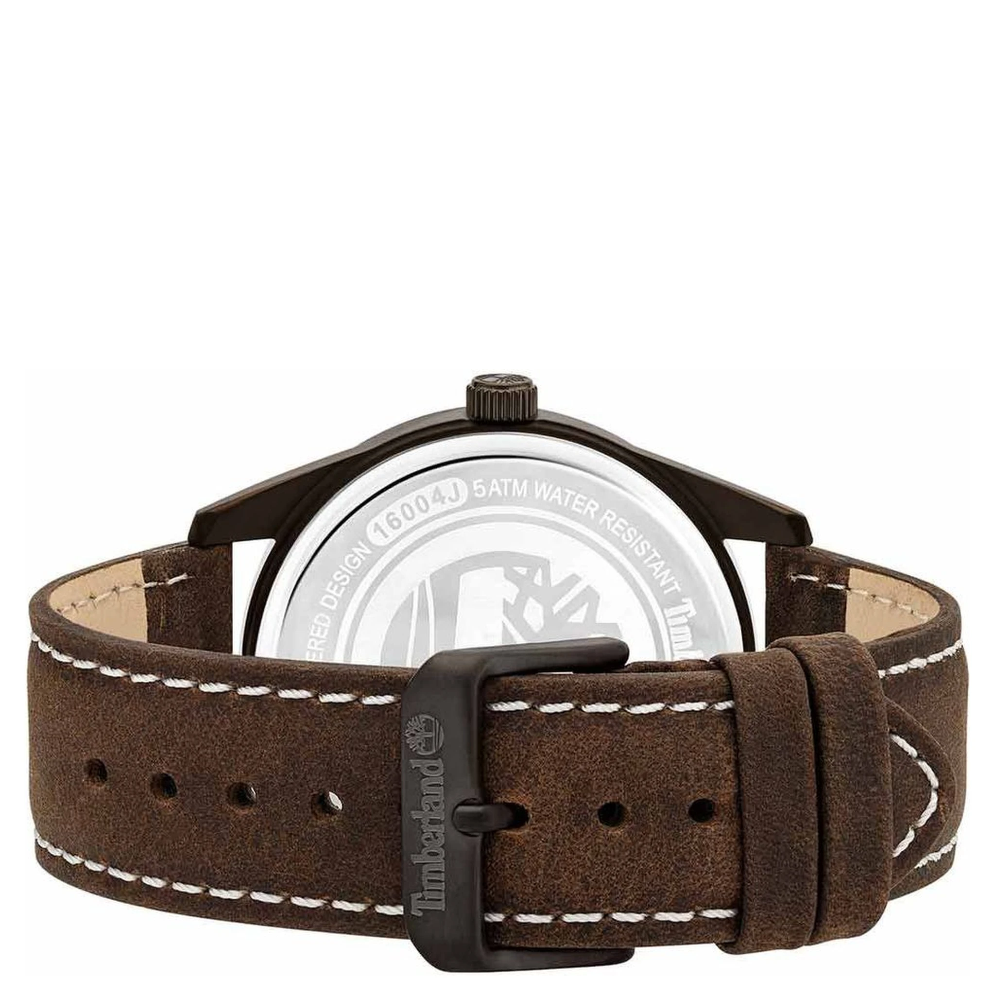 Brown Leather Dress Watch